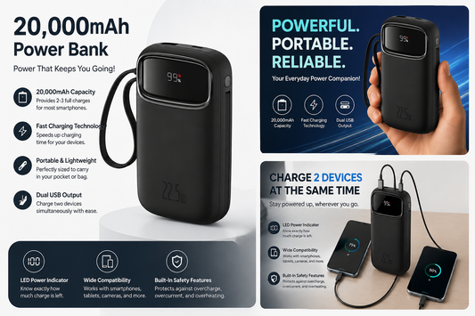 Compact Smart Power Bank